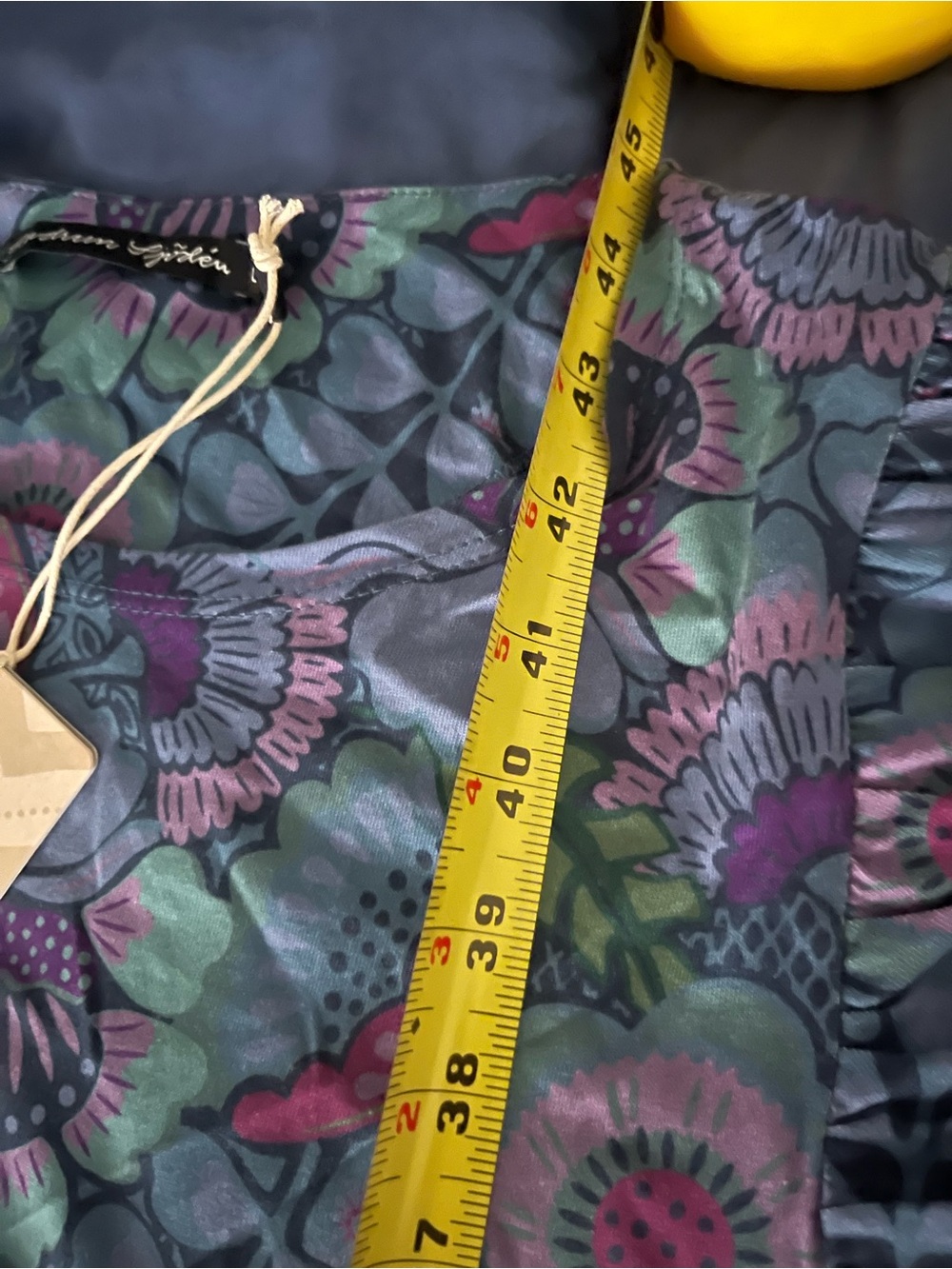 Gudrun Sjoden NWT L Hana dress jewel tones  floral - Picture 8 of 16